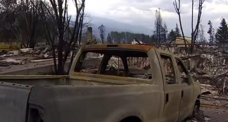 Tour of Jasper reveals level of destruction